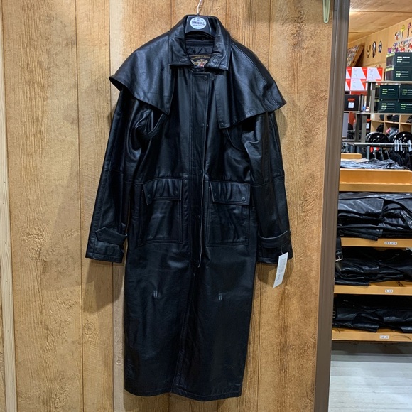 Men's Leather Duster - Picture 1 of 8